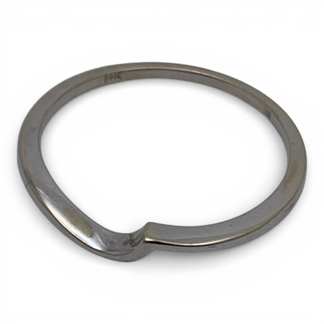 14k White Gold Ring - 5