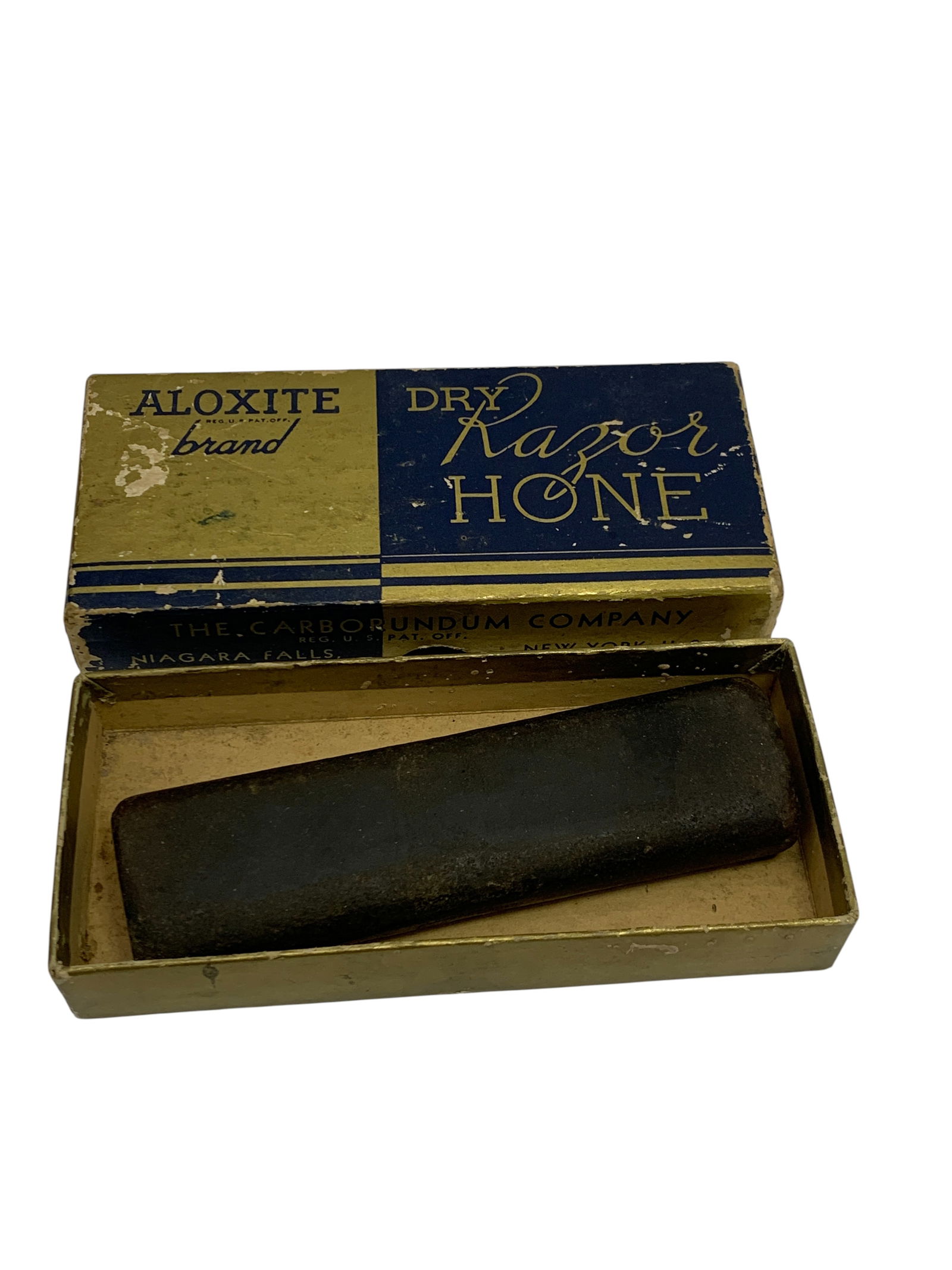 Vintage Aloxite Stone Sharpener - 2
