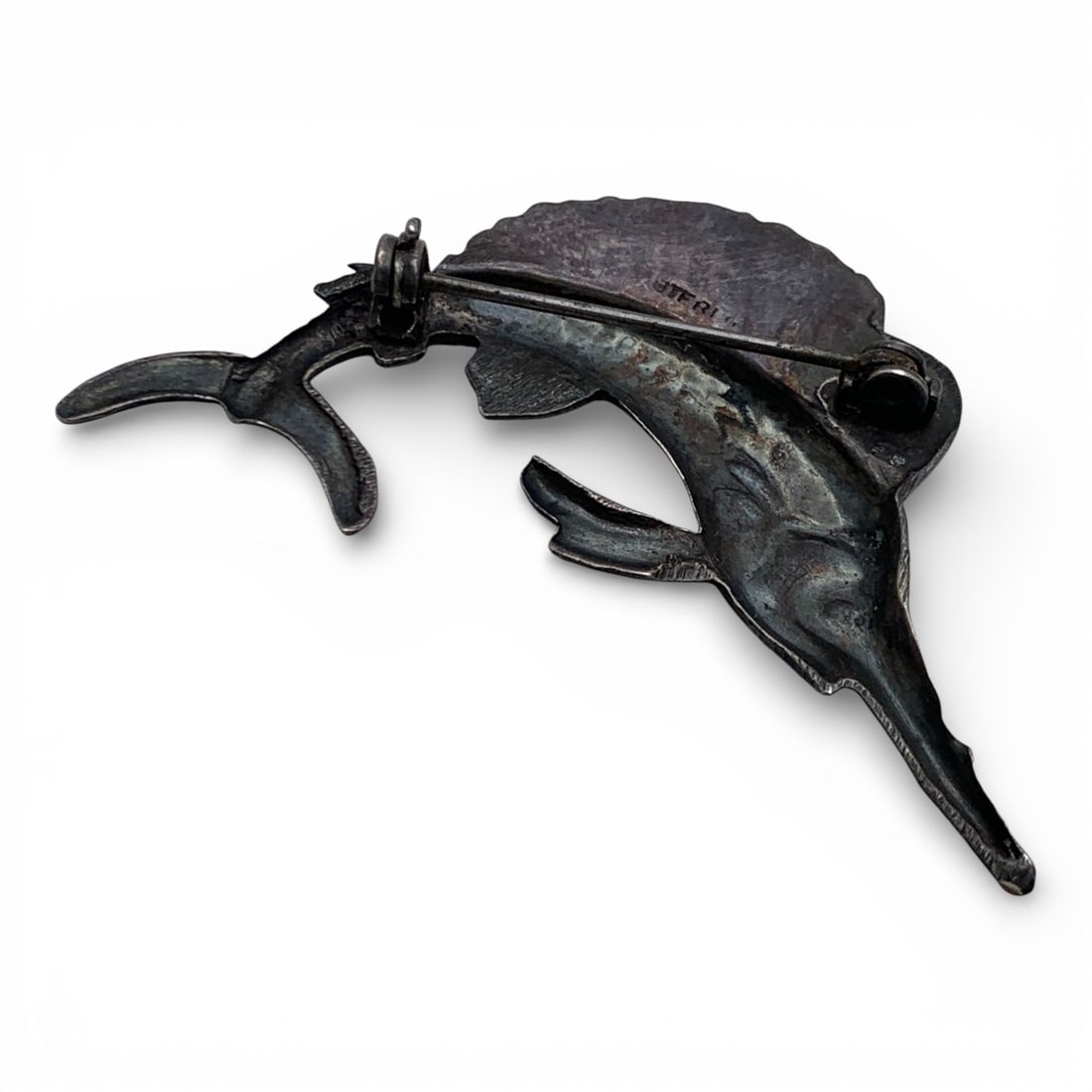 Sterling Silver Ocean Animal Pin - 2