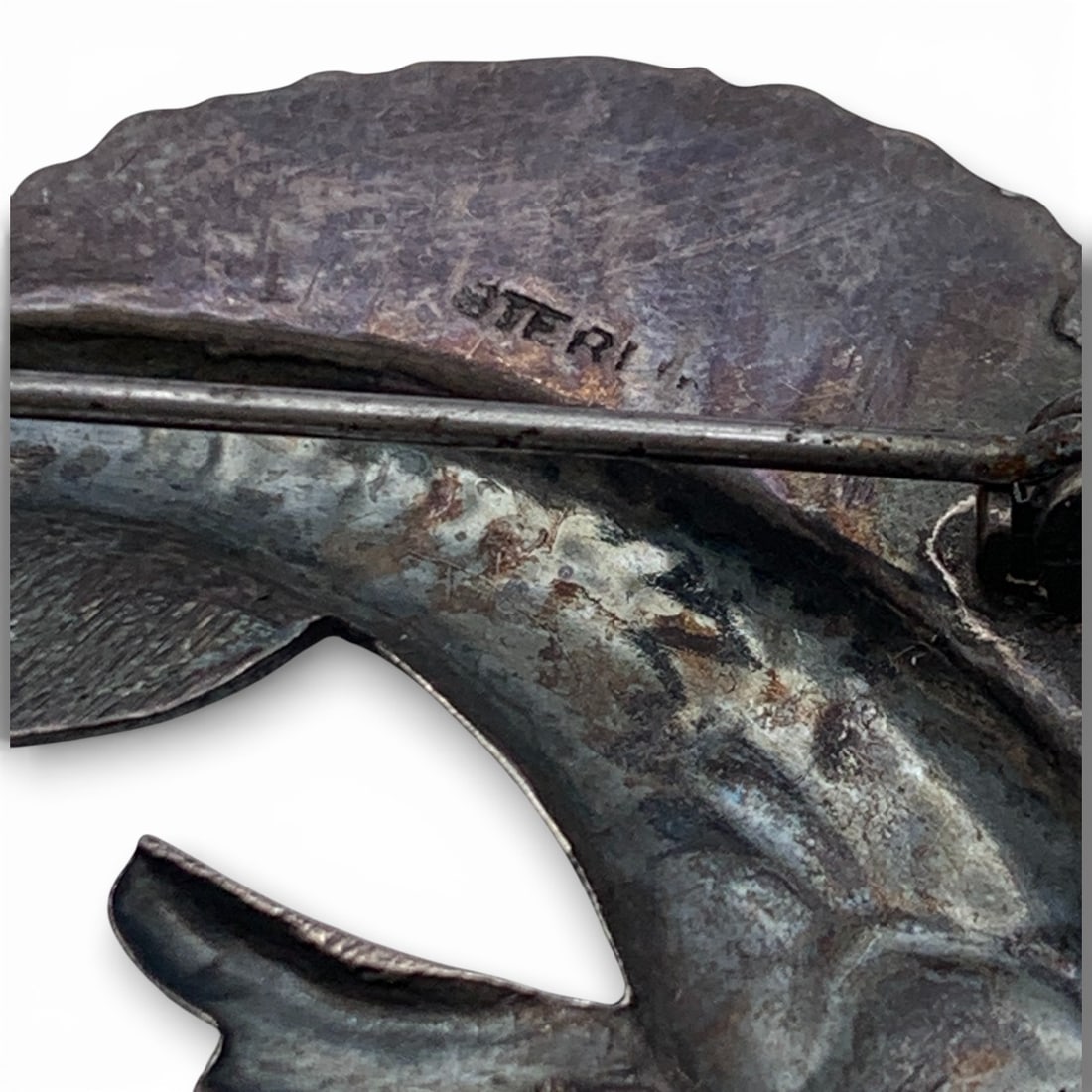 Sterling Silver Ocean Animal Pin - 3