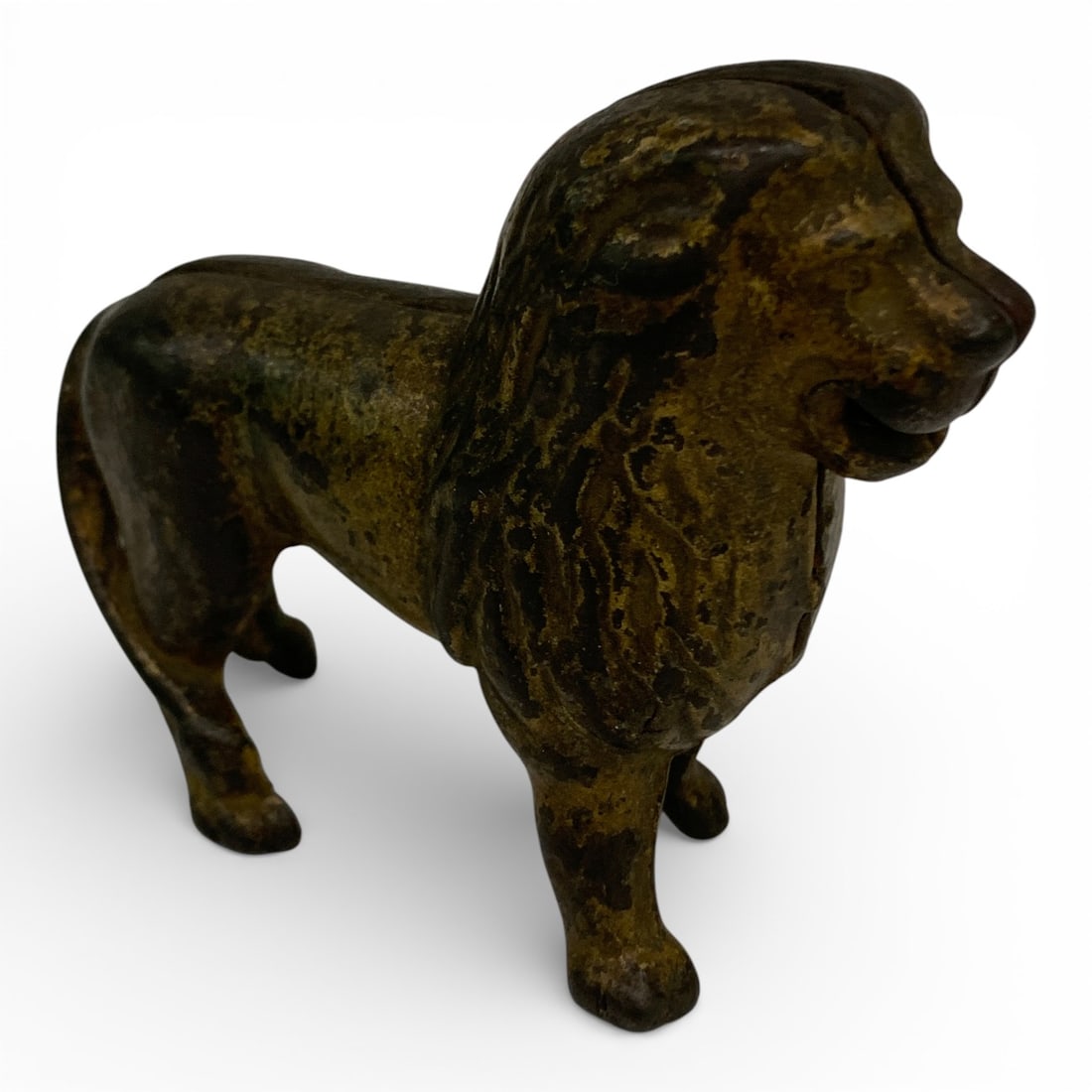 Cast Iron Lion Coin Bank (1 of 5)