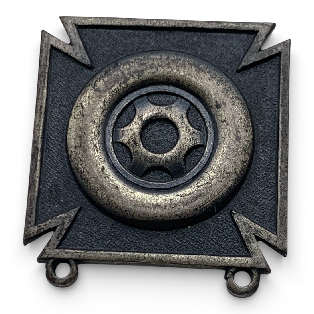 Sterling Silver Military Pin: Marked Sterling - 1 1/8" Long - 9.6 Grams