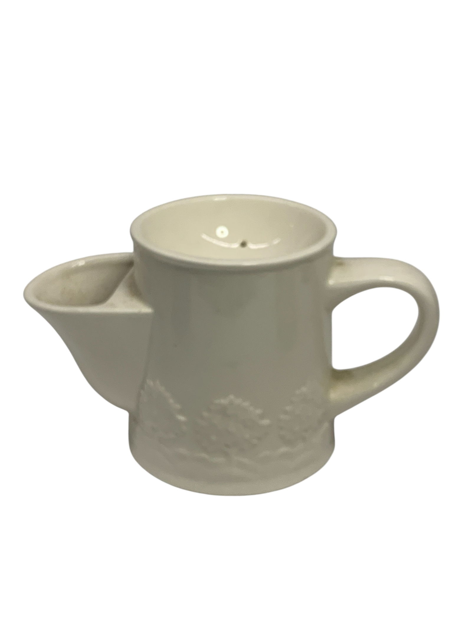 Vintage Mason's Ironstone Shaving Mug: Bears Mark On Bottom - 7 5/8" Long