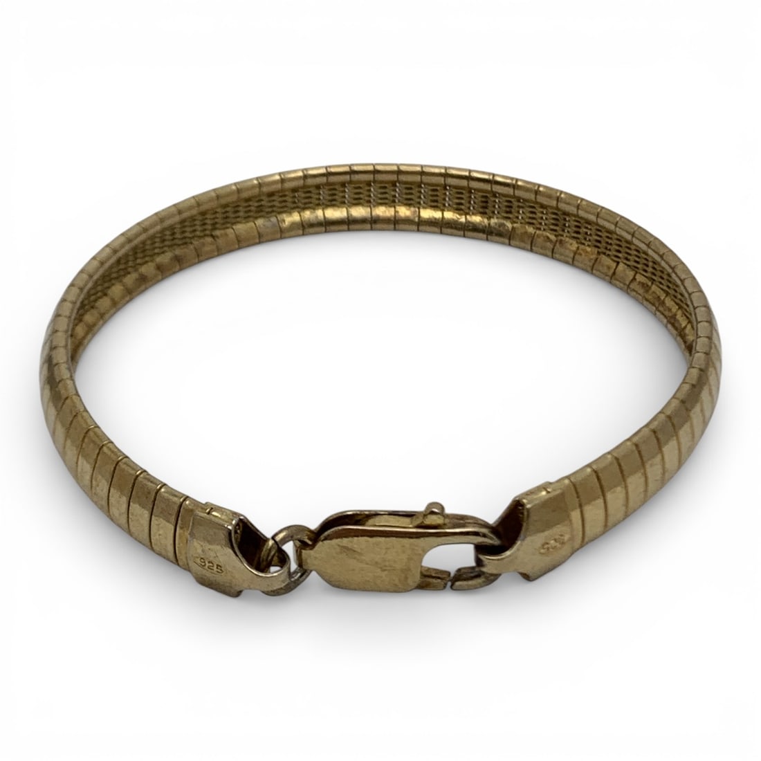 Sterling Silver Gold Tone Bracelet - 2