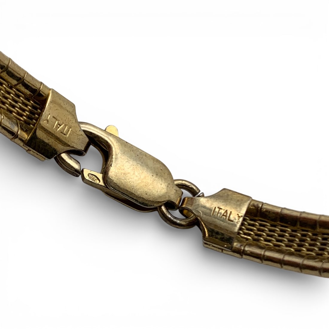 Sterling Silver Gold Tone Bracelet - 3