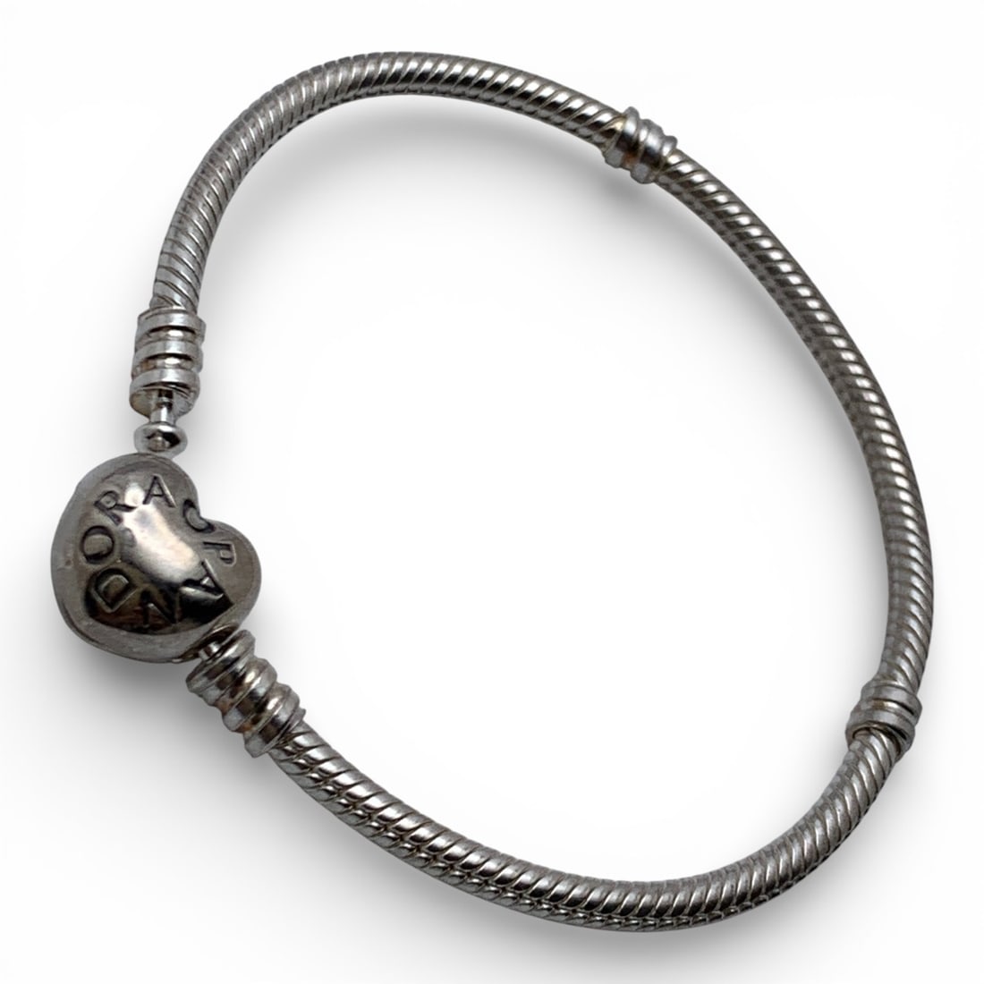 Sterling Silver Pandora Bracelet - 3