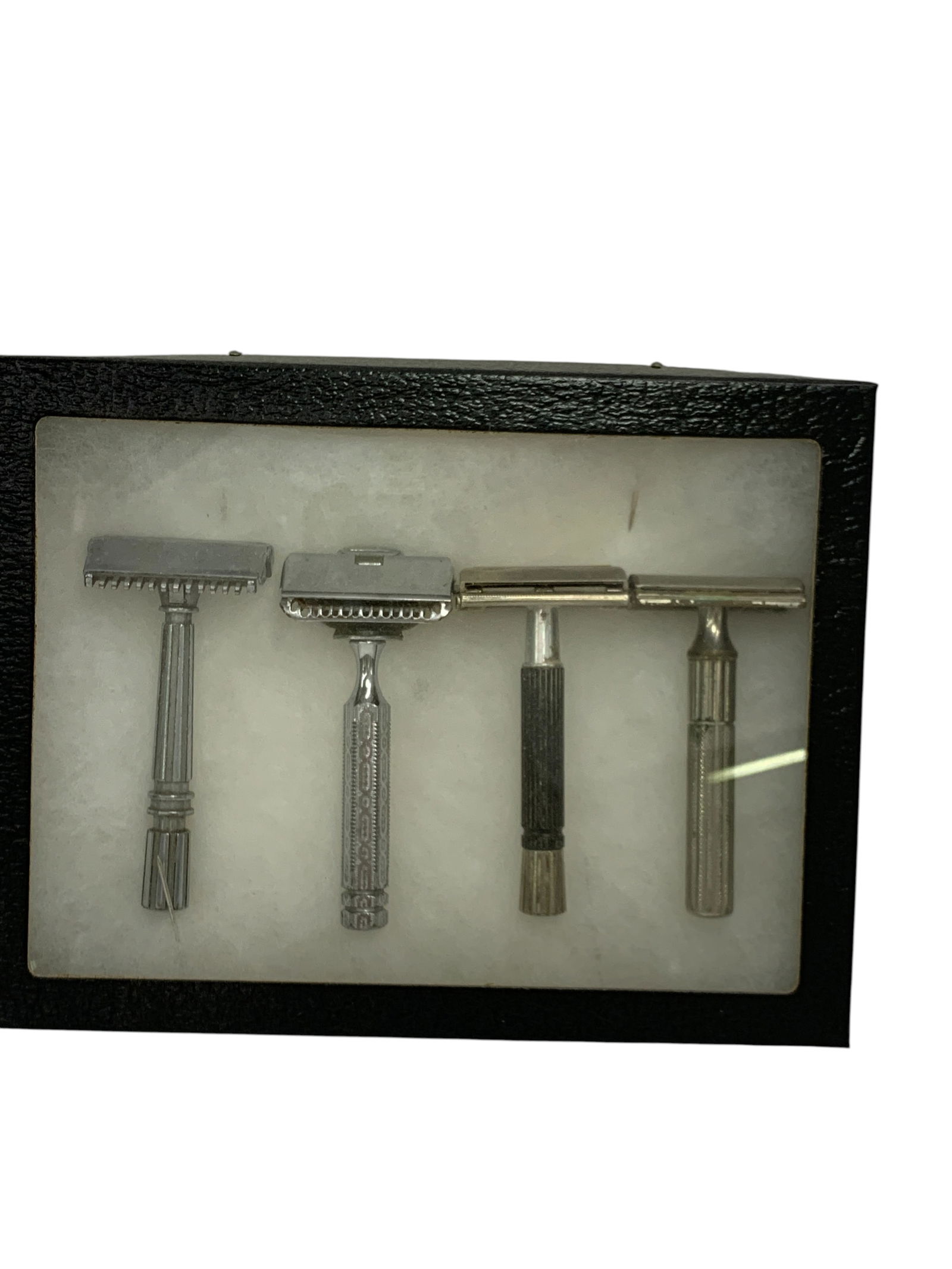 Vintage Set Of 4 Razors: See Photos