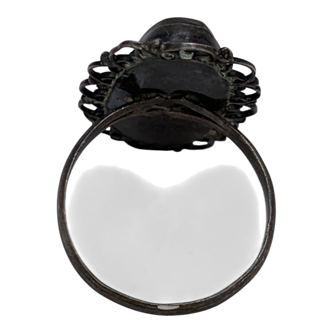 Silver & Abalone Ring - 2