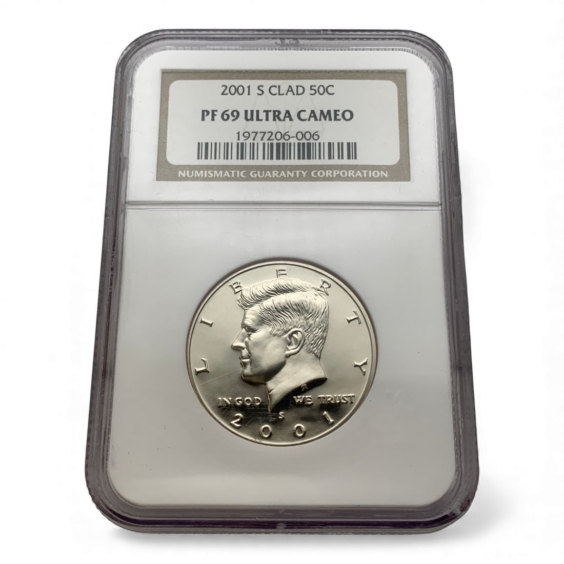 Ngc 2001 S Clad Kennedy Half Dollar: 90% Silver Content - Pf 69 Ultra Cameo - See Photos