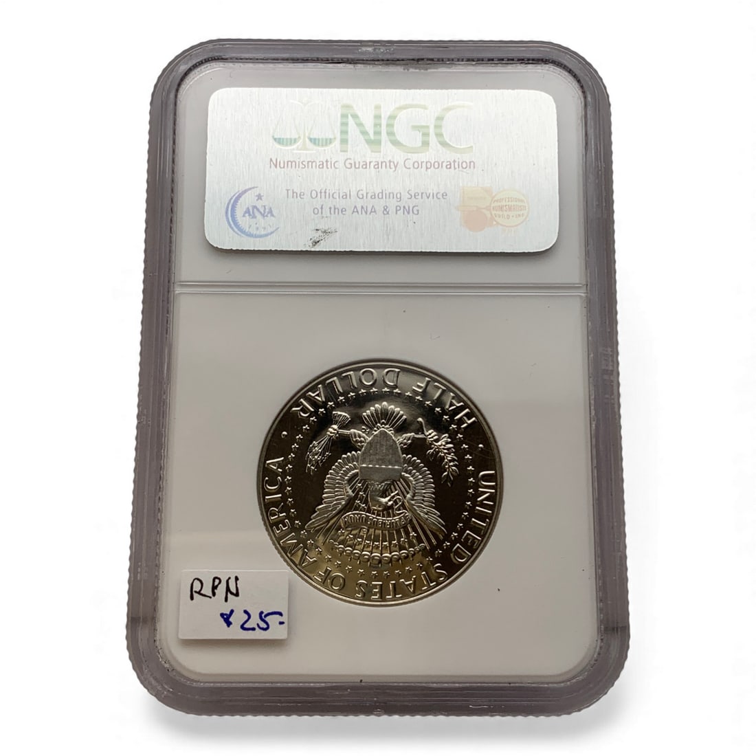 Ngc 2001 S Clad Kennedy Half Dollar - 2