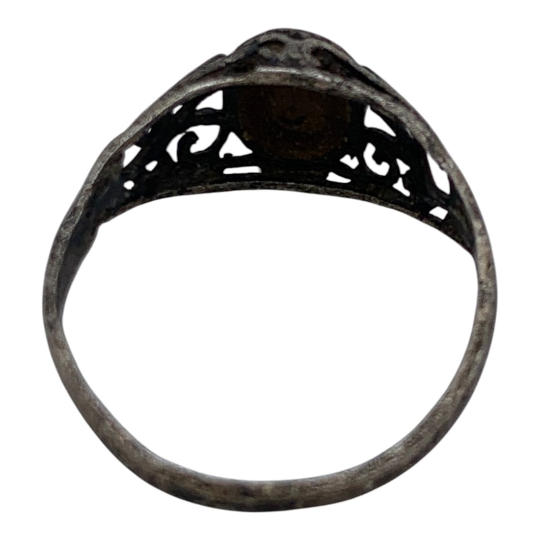 Silver & Tiger's Eye Ring - 2