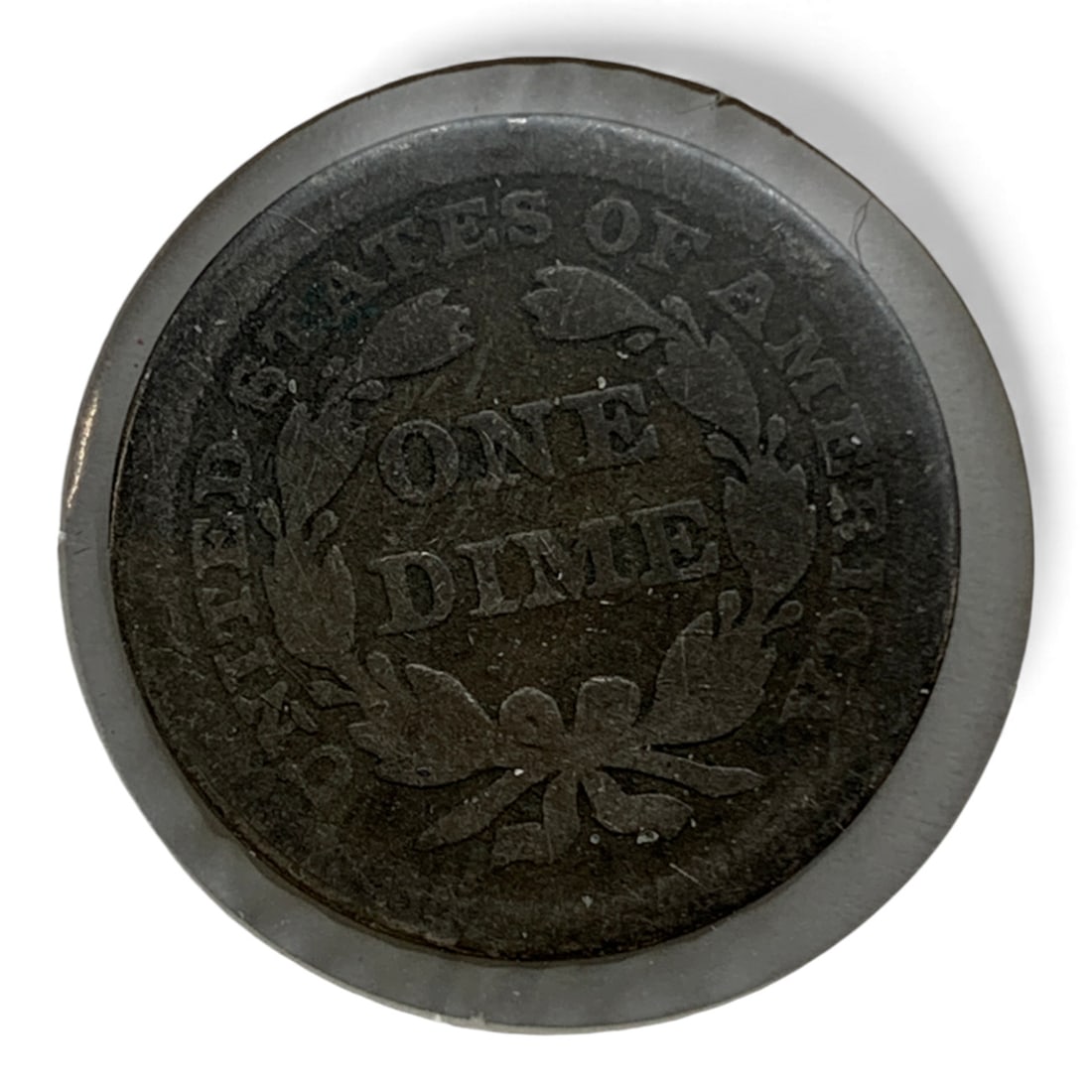 1853 Arrows Seated Liberty Dime - 2