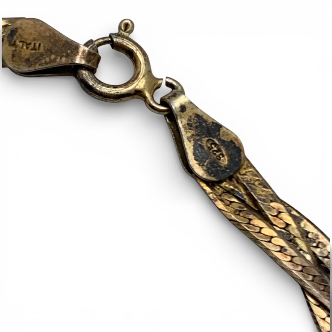 Sterling Silver Braided Necklace - 3