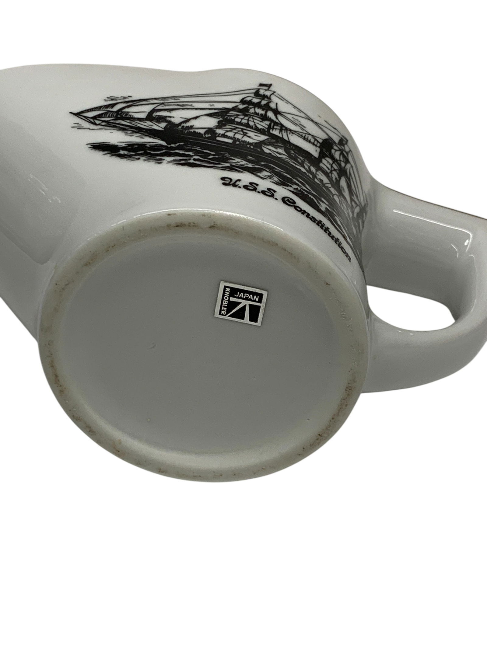 Vintage U. S. S. Constitution Shaving Mug - 5