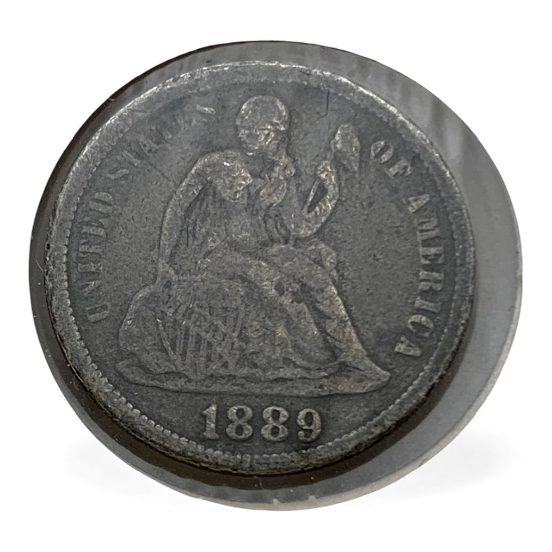 1889 Seated Liberty Dime: See Photos
