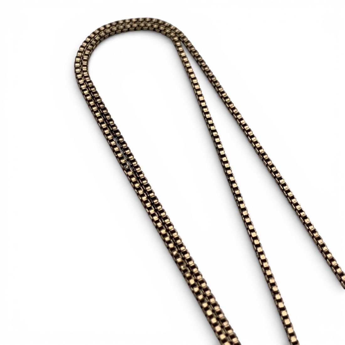 Sterling Silver Box Chain Necklace - 3