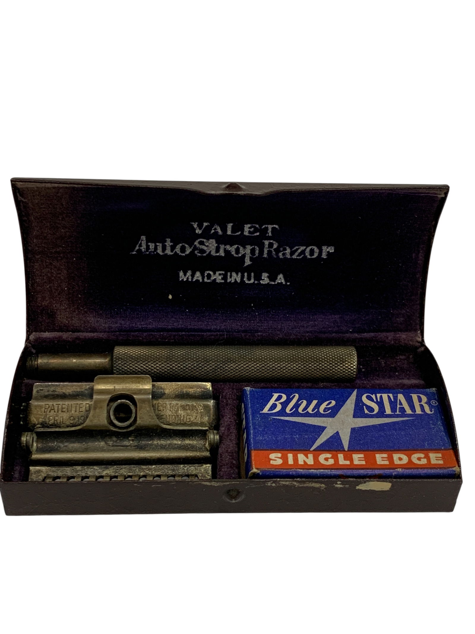 Vintage Valet Auto Strop Razor Set - 3