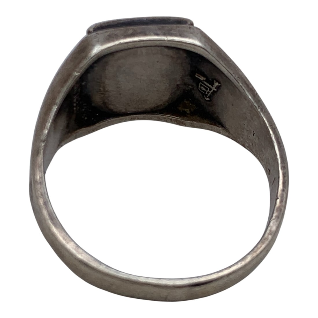 Sterling Silver Ring With Orange Stone - 2