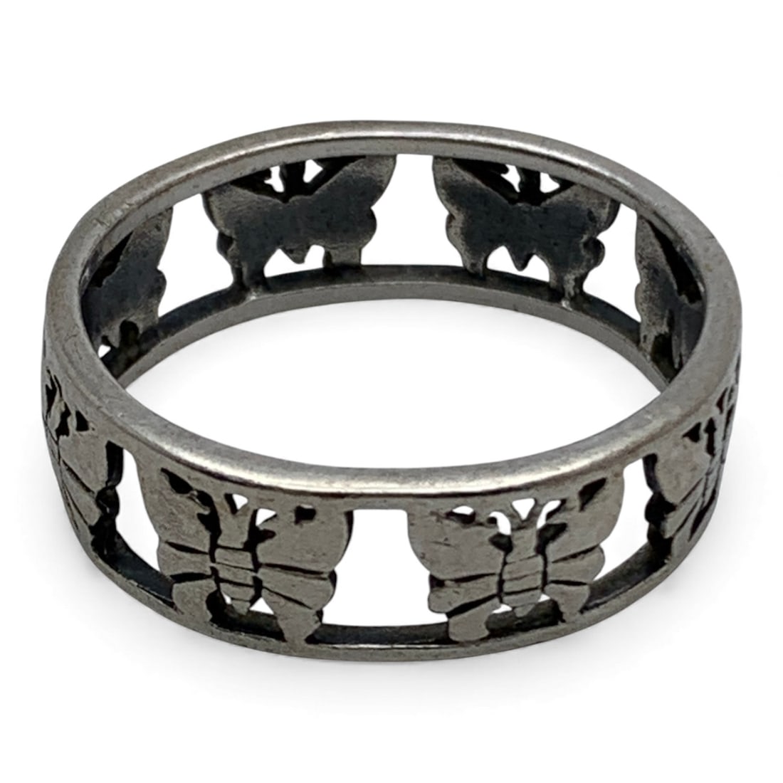Sterling Silver Butterfly Ring (1 of 2)