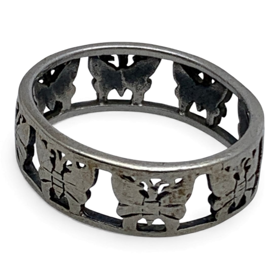 Sterling Silver Butterfly Ring - 2