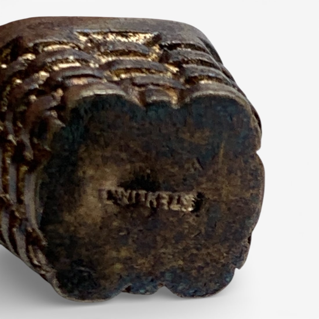 Sterling Silver Basket Pendant - 3