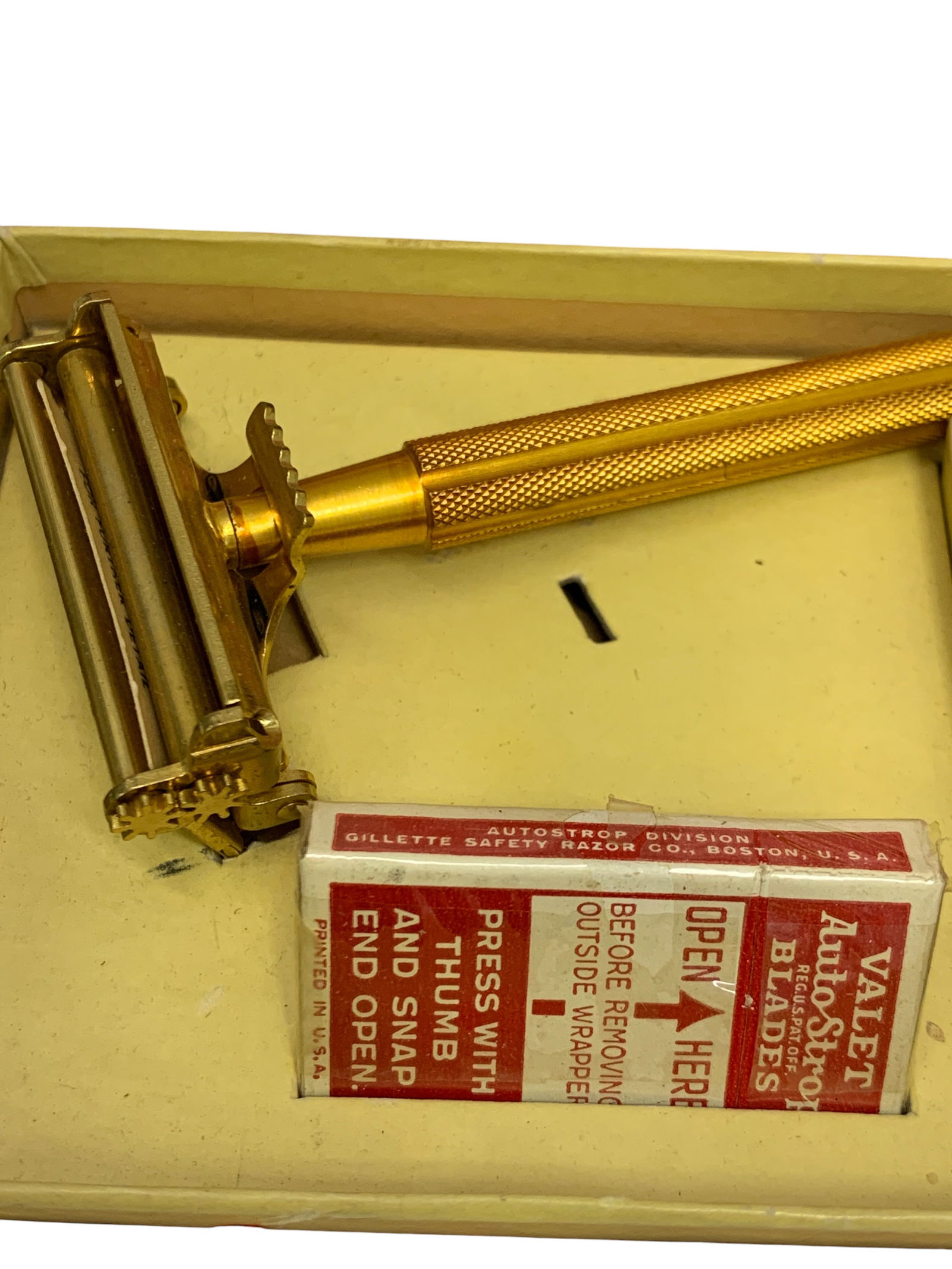 Vintage Valet Autostrop Razor Set - 3