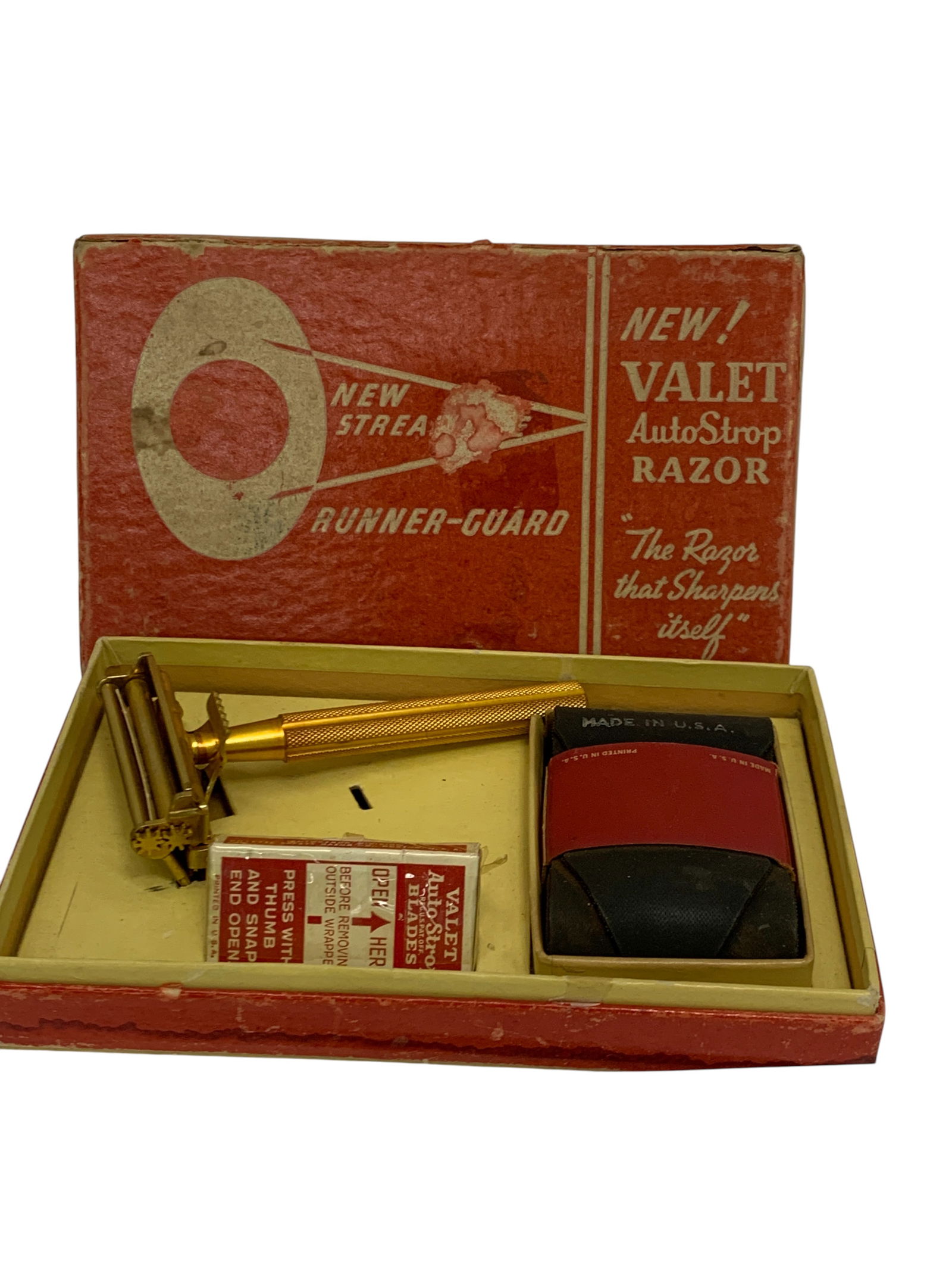 Vintage Valet Autostrop Razor Set - 4