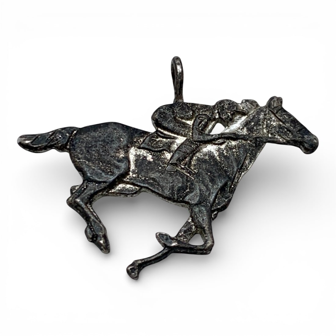 Silver Horse Pendant - 3