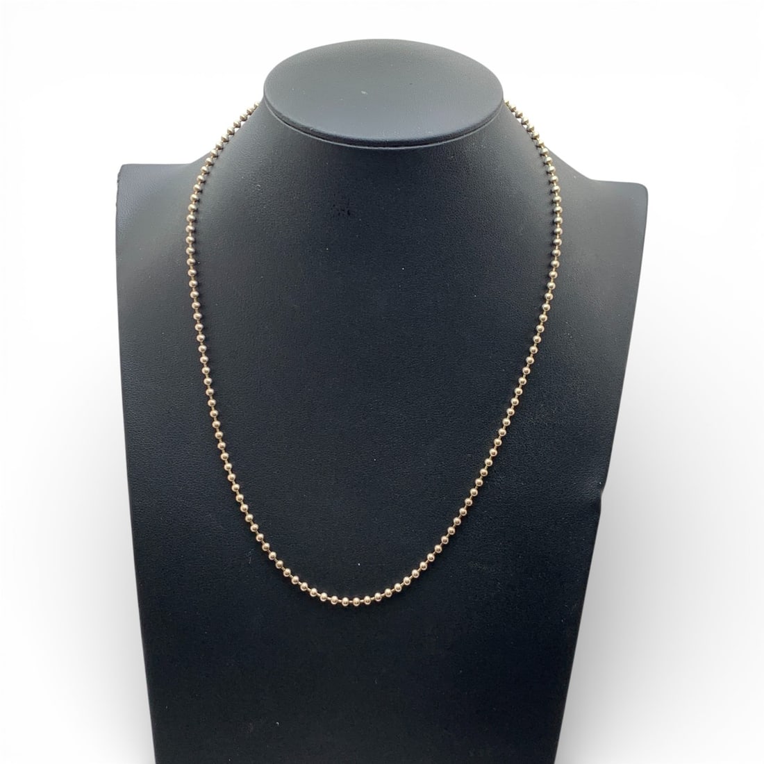 Sterling Silver Beaded Necklace - 4