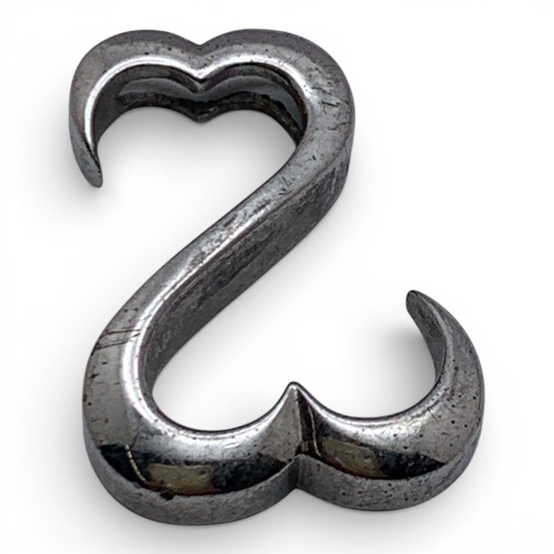 Sterling Silver Pendant: Marked 925 - 1" Long - 4.0 Grams