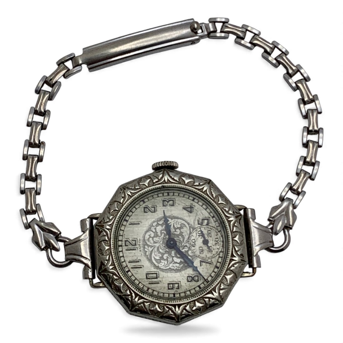 Elgin Wrist Watch: Marked On Face: Elgin - 1 1/8" Face Diameter