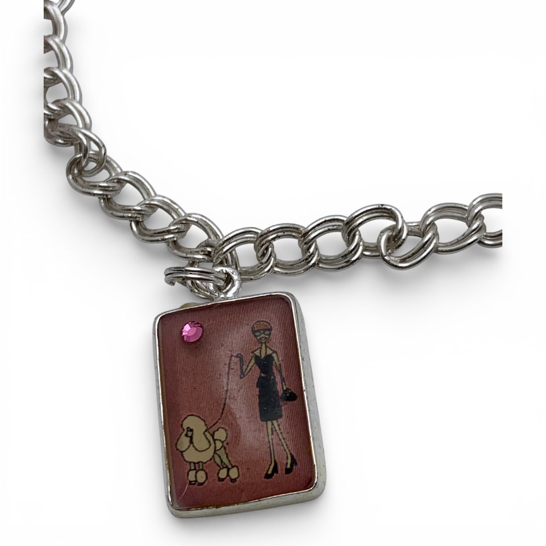 Sterling Silver Charm Bracelet - 2