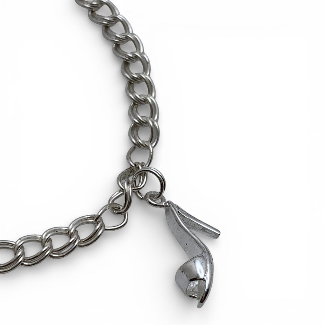 Sterling Silver Charm Bracelet - 3