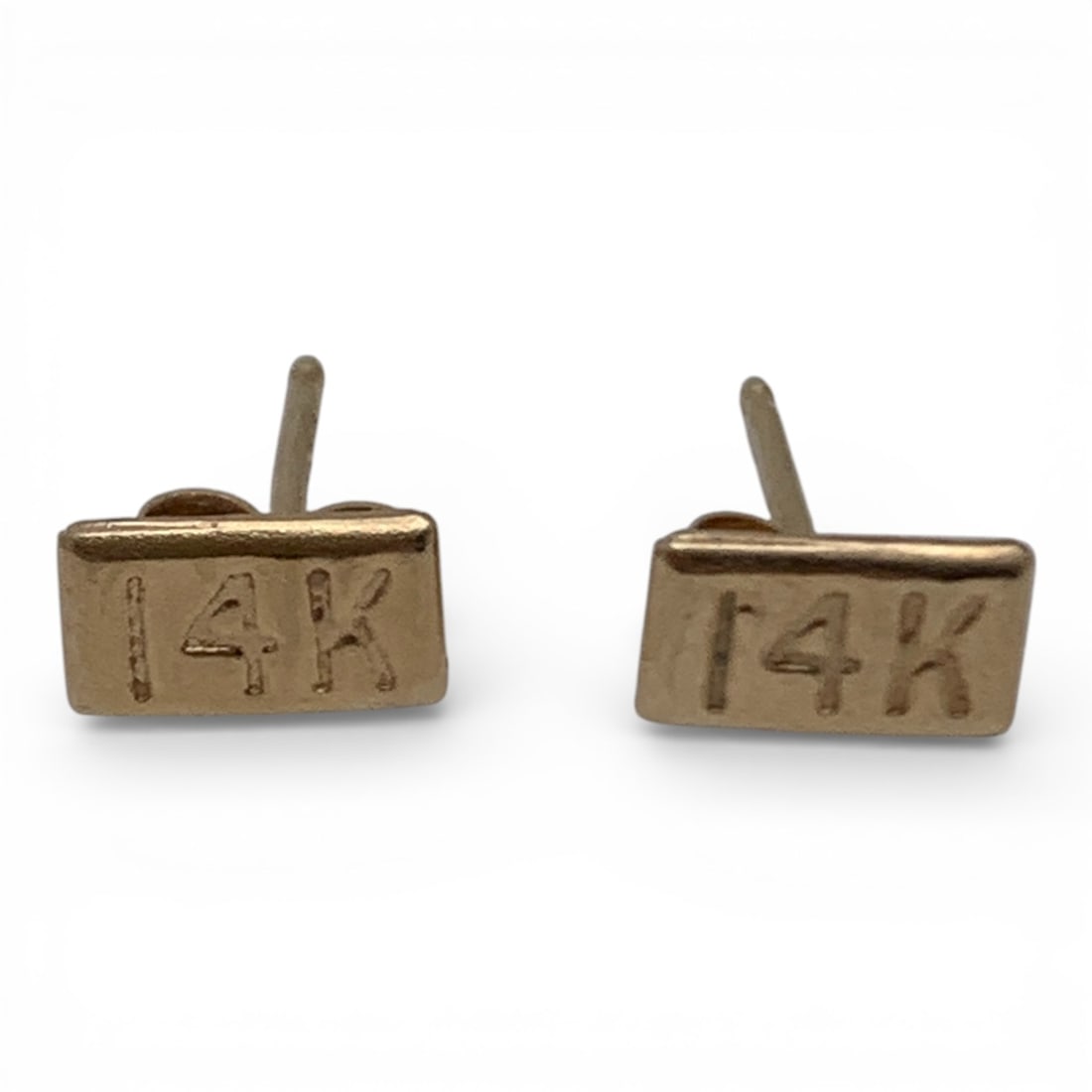 14k Yellow Gold Earrings - 3