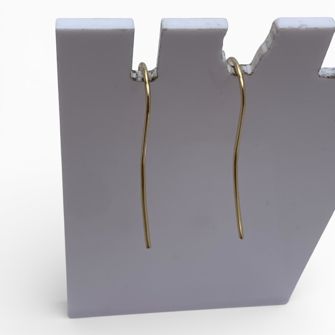 14k Yellow Gold Earrings - 2