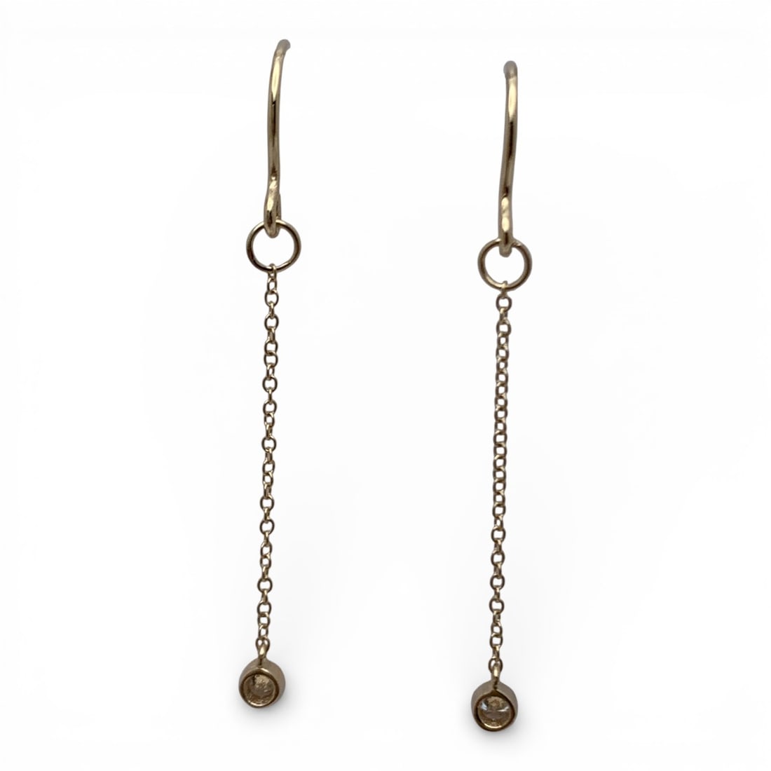 14k Yellow Gold Earrings - 3