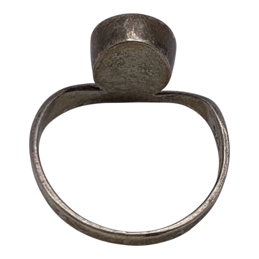 Sterling Silver & Black Stone Ring - 2