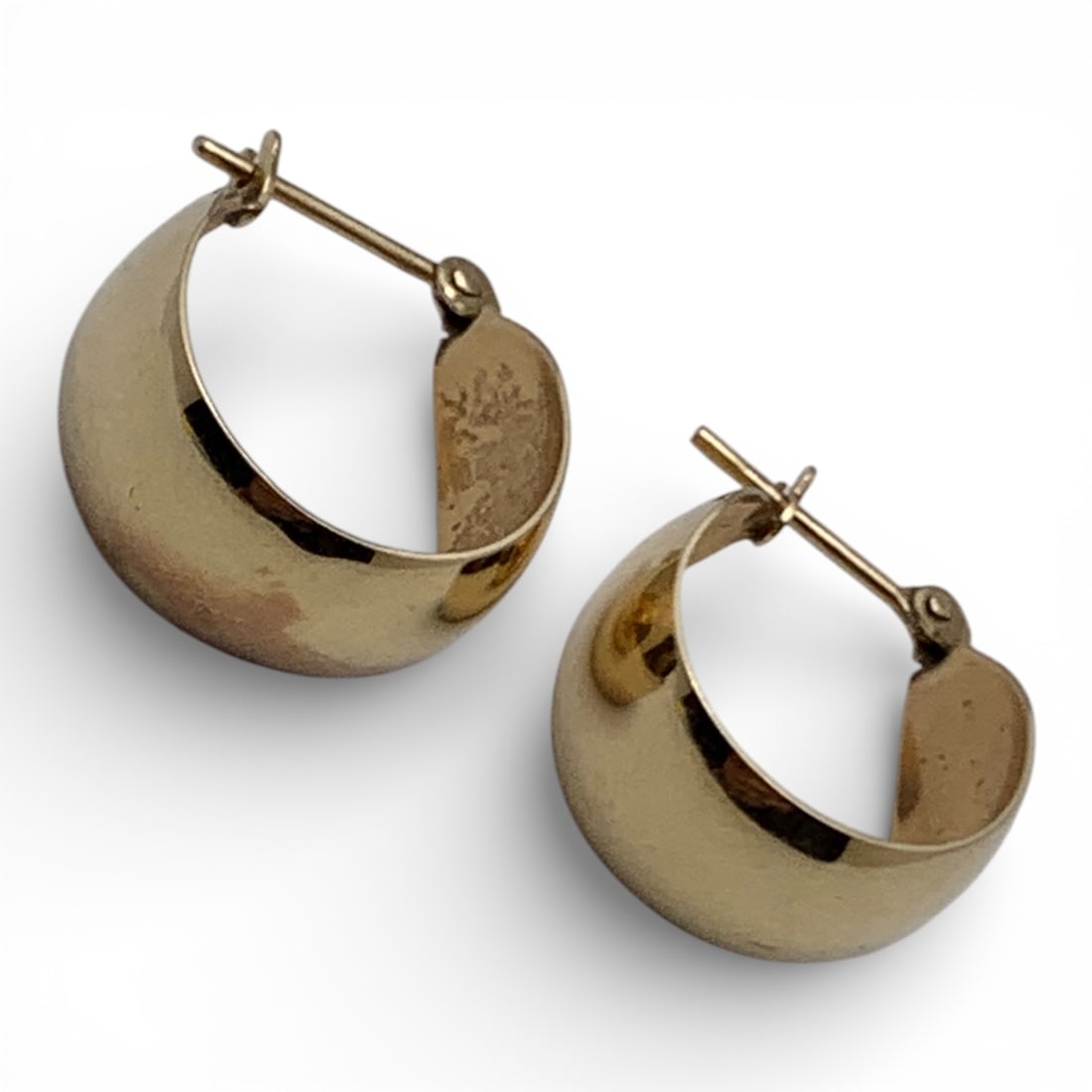 14k Yellow Gold Earrings: Tests 14k - 3/4" Long - 2.2 DwtGemstones Tested With Presidium Gem Tester Il - Berners Does Not Guarantee Authenticity Of Gemstones