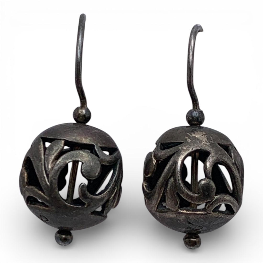 Pair Of Sterling Silver Earrings (1 of 3)