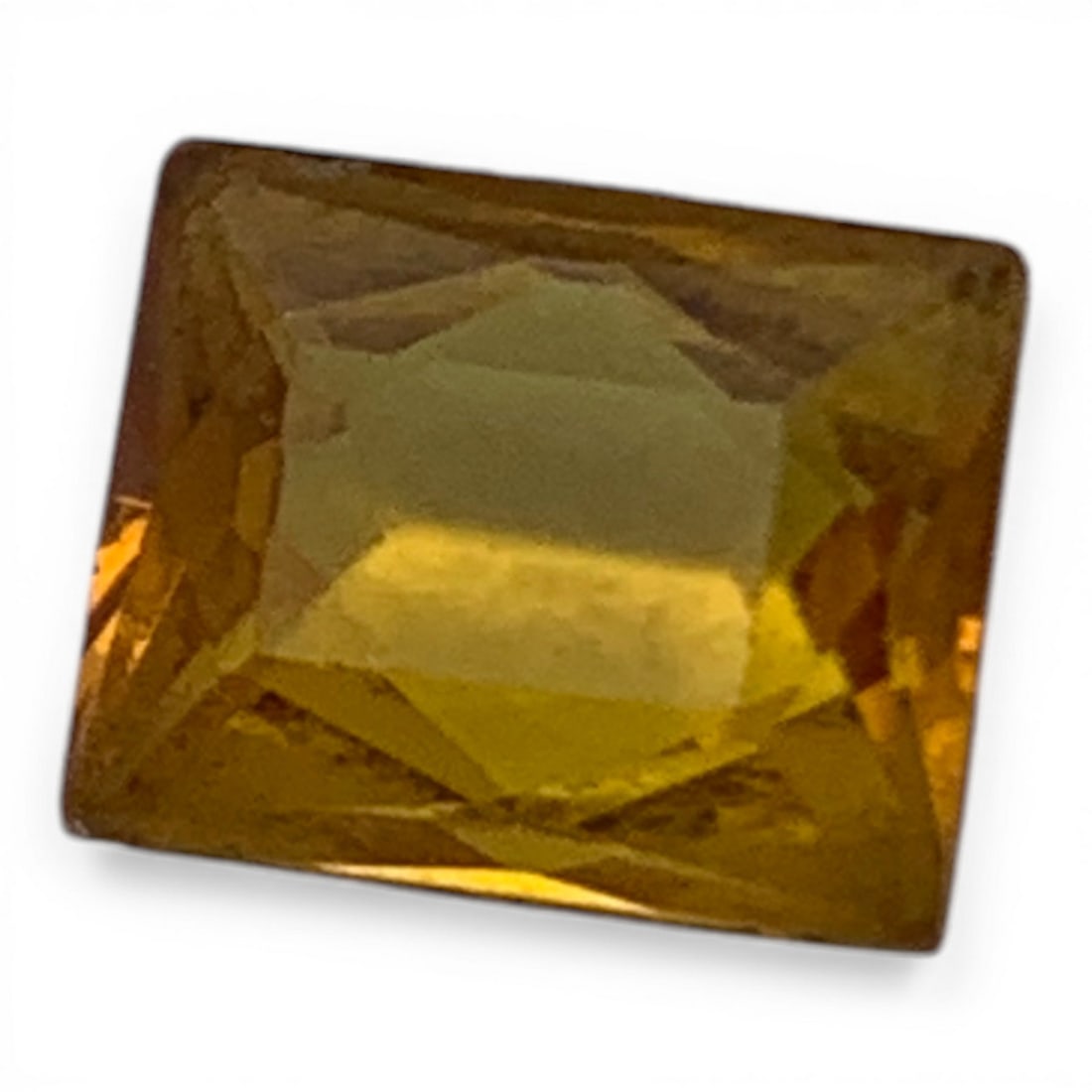 Faceted Yellow Diamond Gemstone - 3