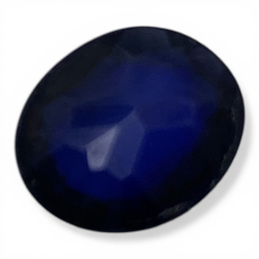 Faceted Blue Diamond Gemstone - 2