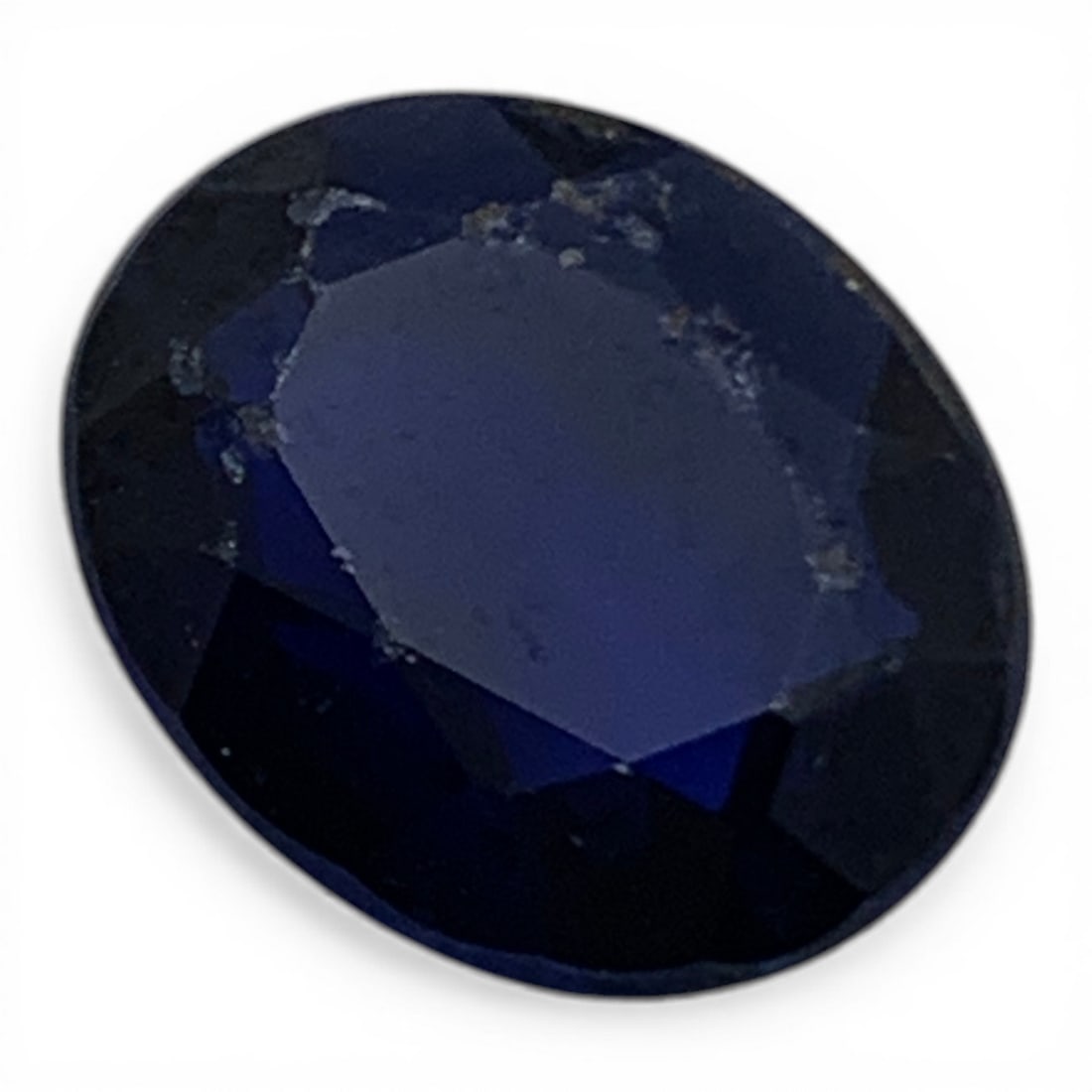 Faceted Blue Diamond Gemstone - 3