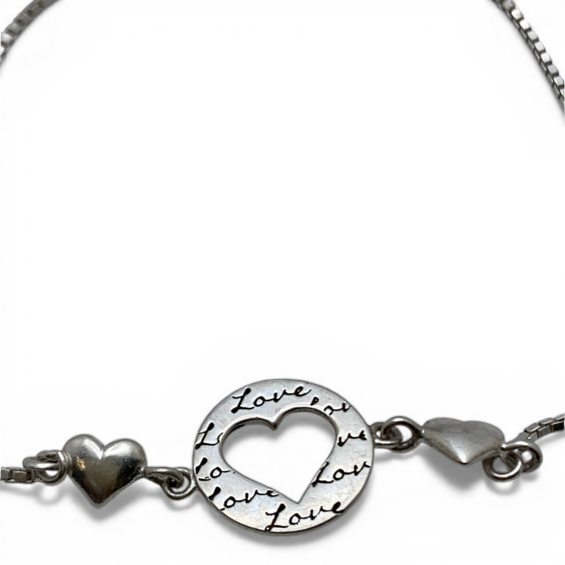 Sterling Silver Adjustable Bracelet - 2