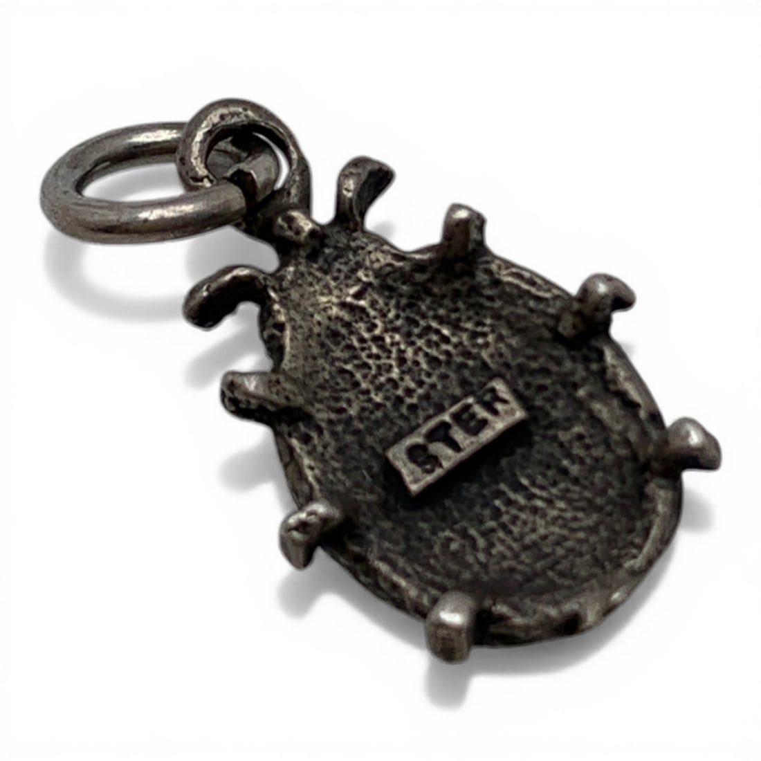 Sterling Silver Lady Bug Charm - 2