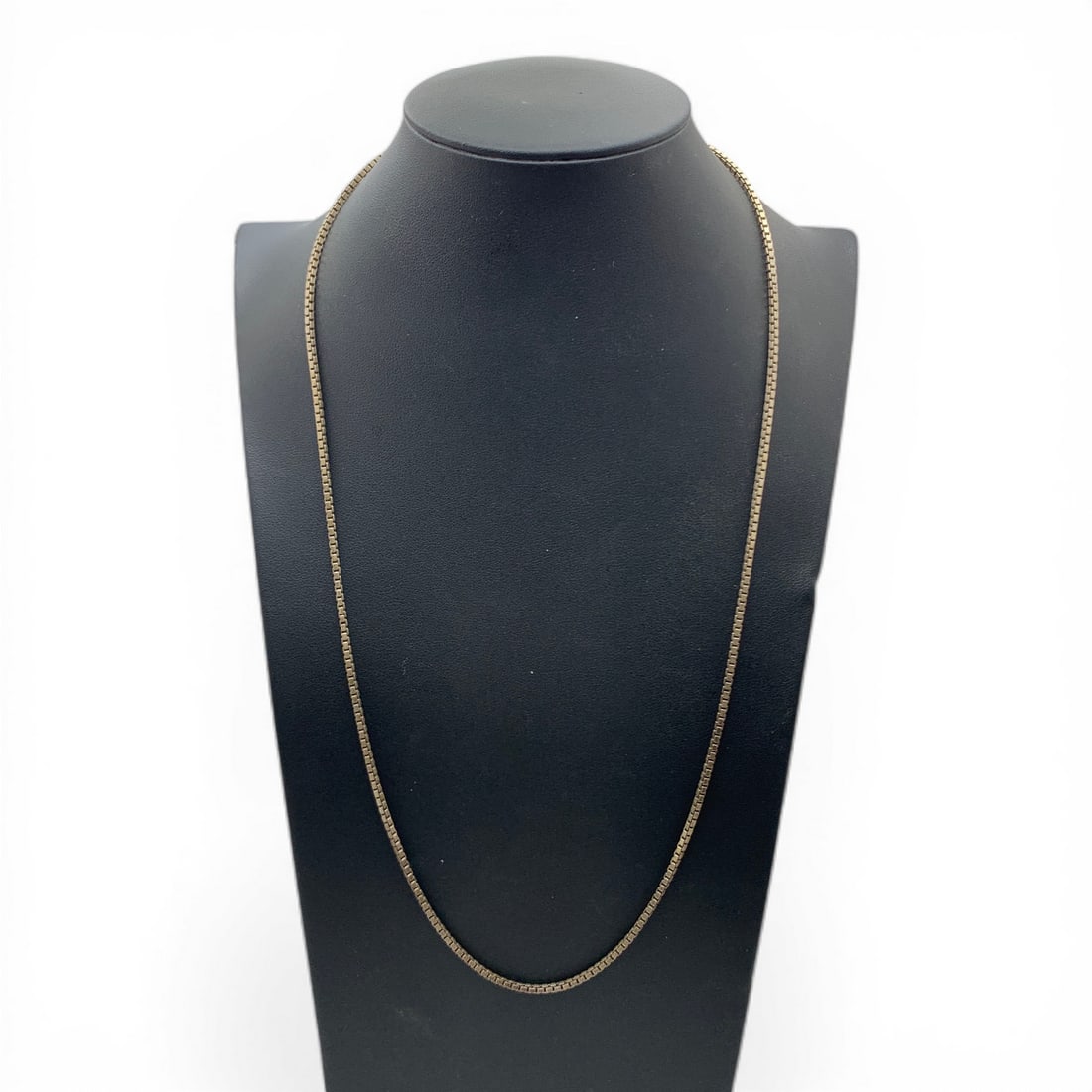 Sterling Silver Box Chain Necklace - 4