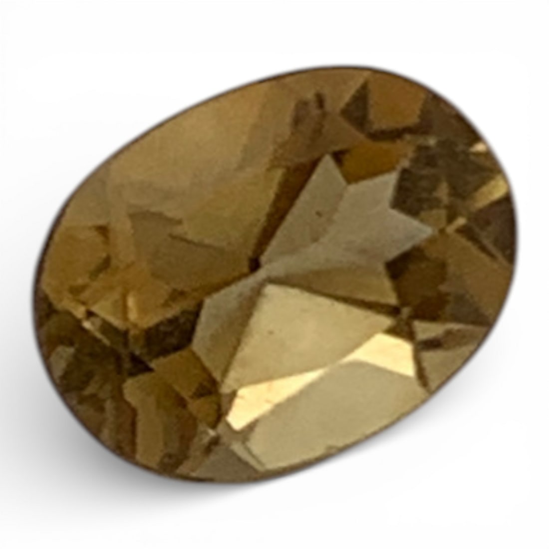 Faceted Yellow Citrine Gemstone: 4x6.5mmGemstones Tested With Presidium Gem Tester Il - Berners Does Not Guarantee Authenticity Of Gemstones