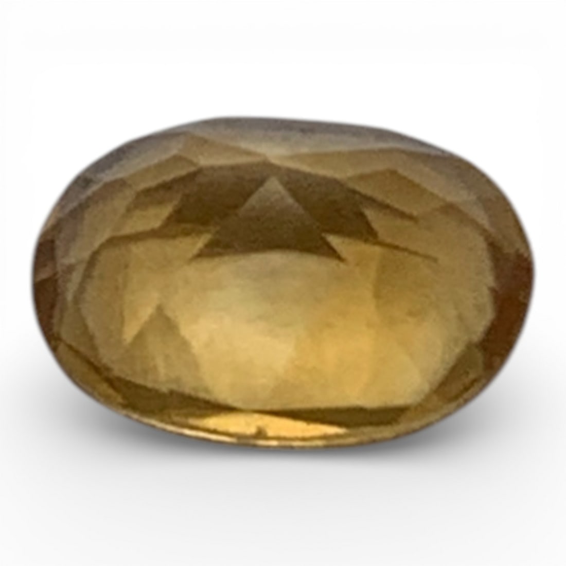 Faceted Yellow Citrine Gemstone - 2
