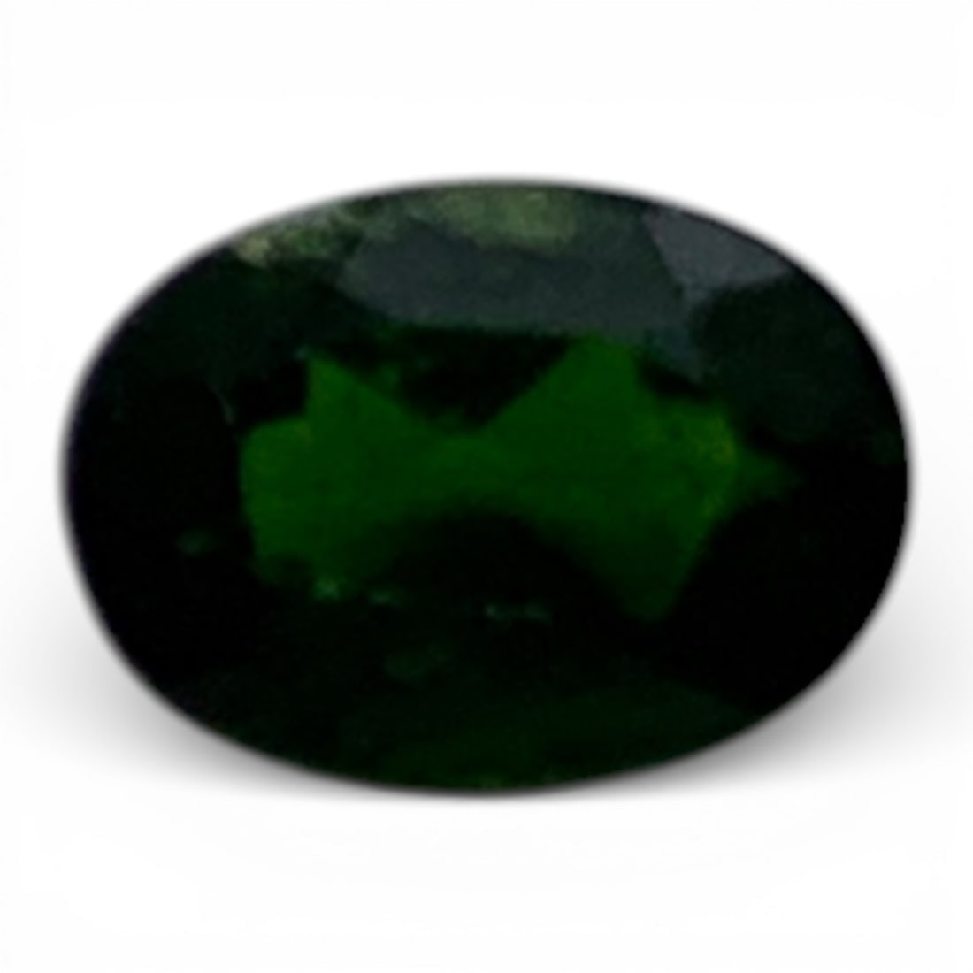 Faceted Dark Green Citrine Gemstone: 3.5x5mmGemstones Tested With Presidium Gem Tester Il - Berners Does Not Guarantee Authenticity Of Gemstones
