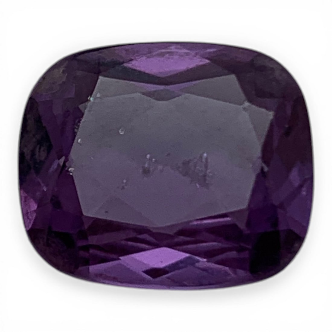 Faceted Bicolor Blue/ Purple Sapphire Gemstone: 10x12mmGemstones Tested With Presidium Gem Tester Il - Berners Does Not Guarantee Authenticity Of Gemstones