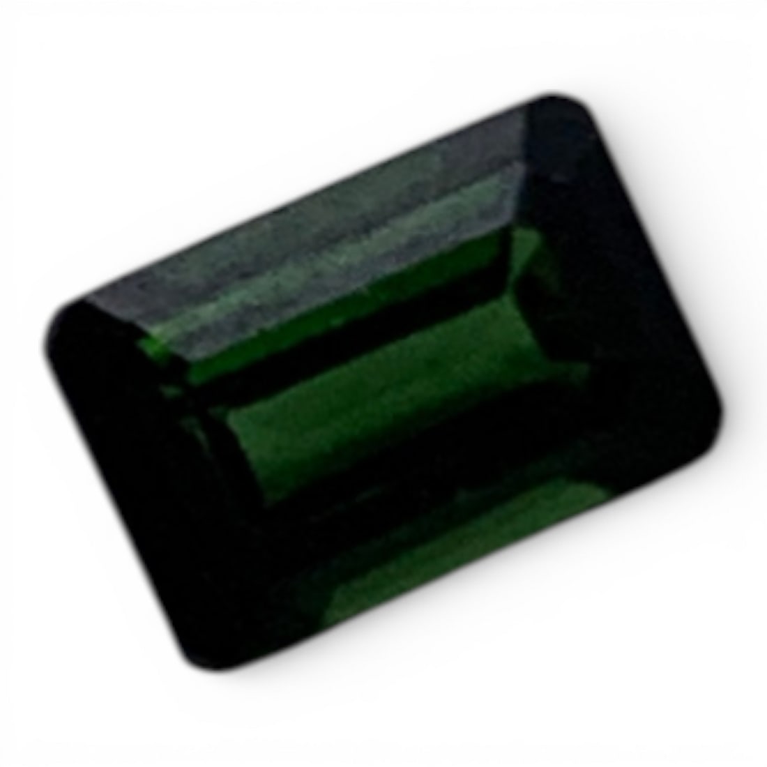 Faceted Dark Green Citrine Gemstone: 2x4.5mmGemstones Tested With Presidium Gem Tester Il - Berners Does Not Guarantee Authenticity Of Gemstones